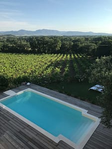 piscine gite Les Pousterles à Brignac, Hérault