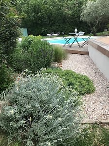 jardin gite Les Pousterles à Brignac, Hérault